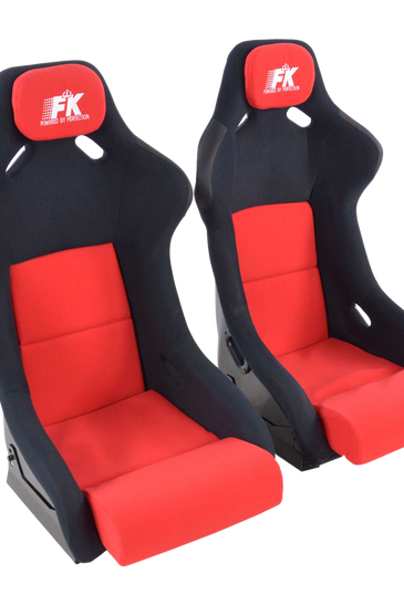 Sportseat Set Evolution Fabric Red